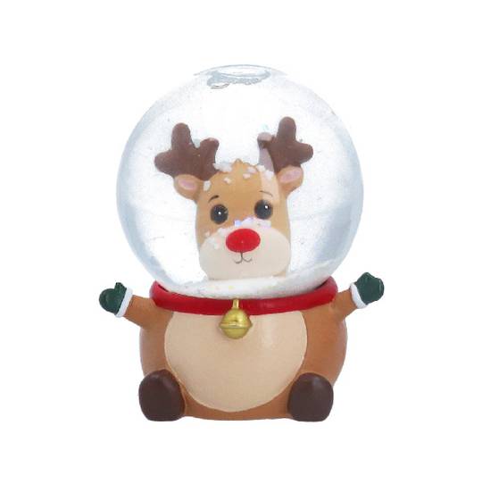 Mini Snow Globe, Reindeer 7cm *ETA Nov